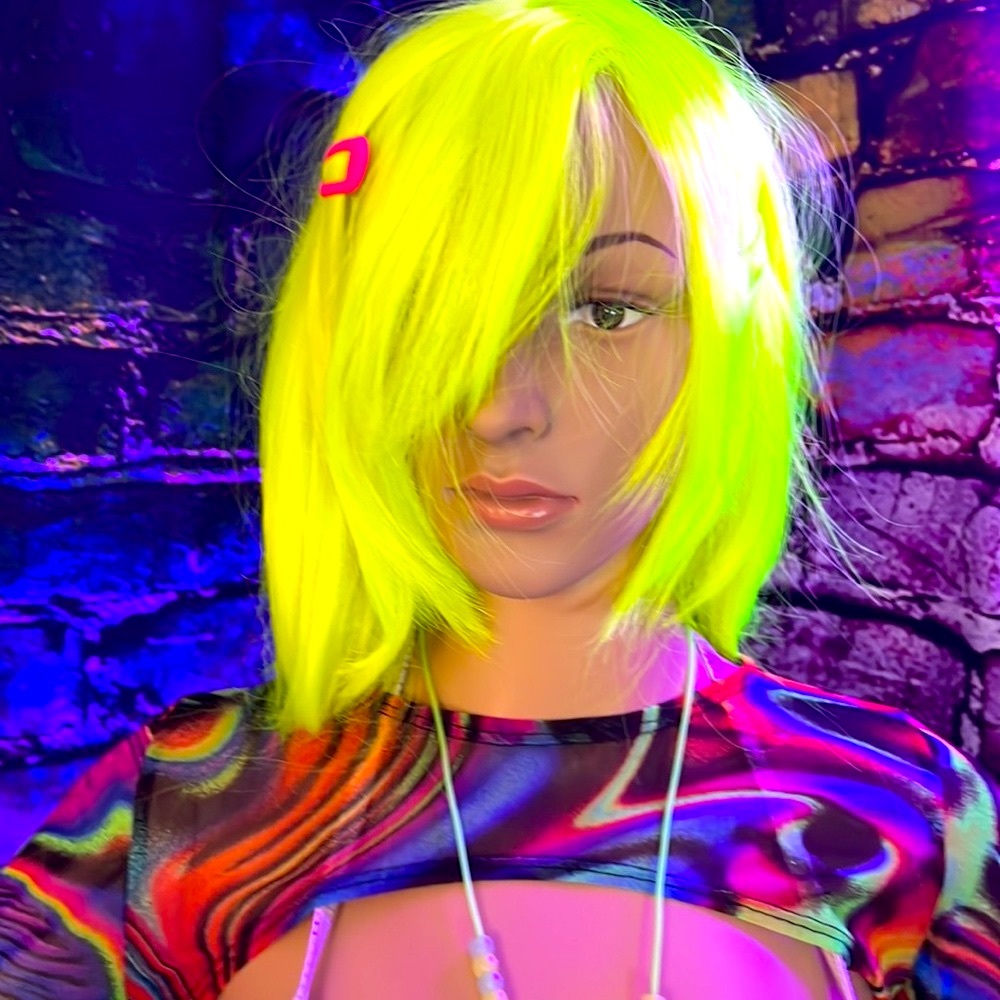 New Groovy Mesh Crop Top